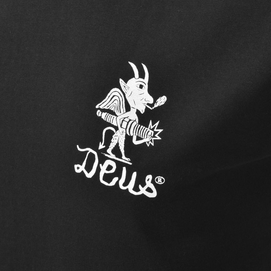 Alternative Image for ProductDeus Ex Machina Devil Venice Logo T Shirt Black3